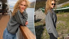 Nicole Kidman’s natural curls take center stage in dreamy Iceland vacation snaps