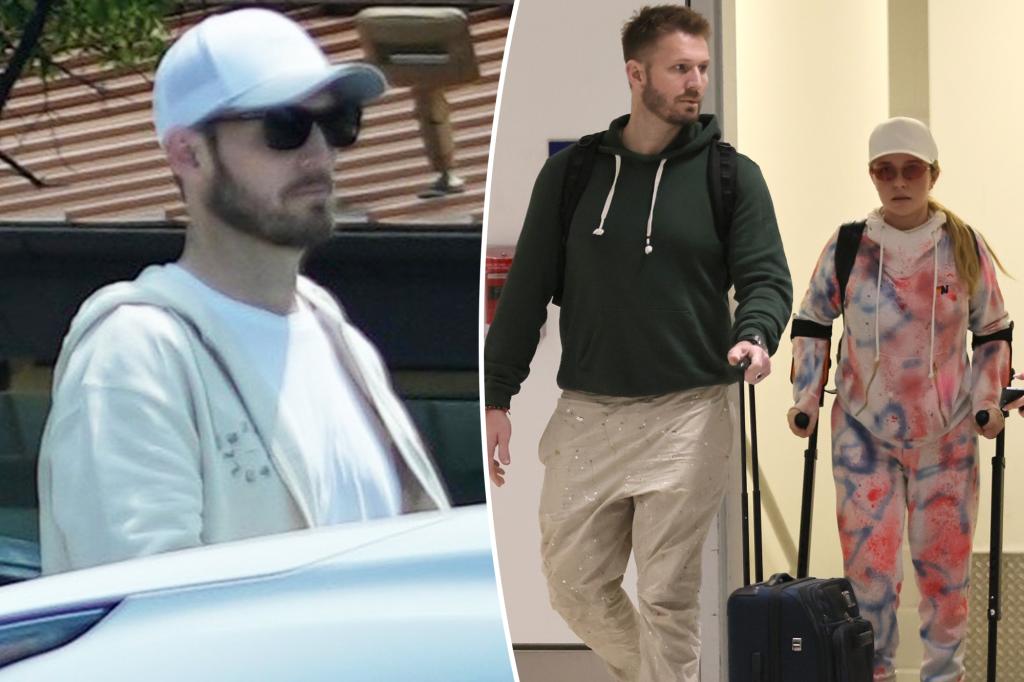 Brian Hickerson spotted for the first time since Hayden Panettiere’s death