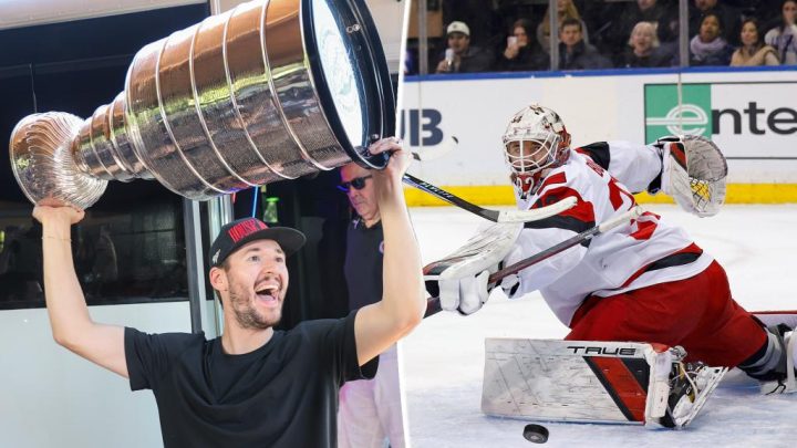 Hurricanes goalie and LI native Brandon Bussi brings Stanley Cup home to much fanfare