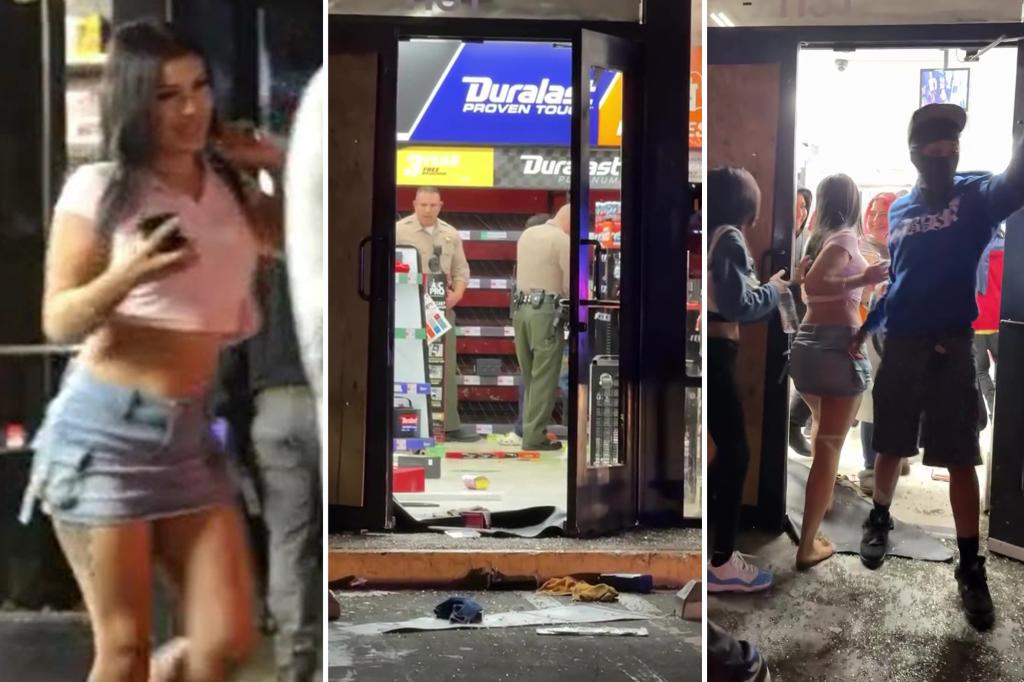 Mob of looters wanted after ransacking same East LA AutoZone twice in 24 hours