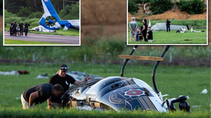 Pennsylvania State Police helicopter, small plane collide midair near Carlisle Airport
