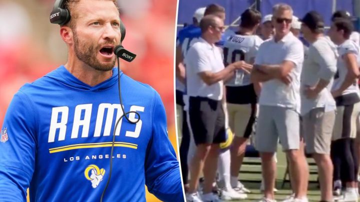 Steve Kerr, Frank Vogel make surprise Rams visit for mystery meeting with Sean McVay