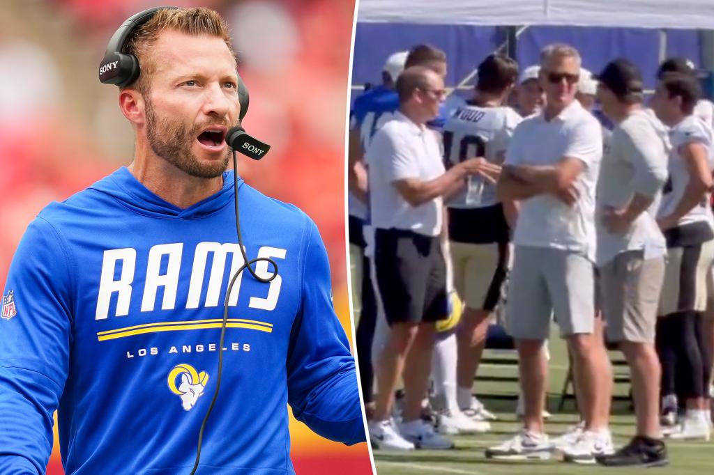 Steve Kerr, Frank Vogel make surprise Rams visit for mystery meeting with Sean McVay