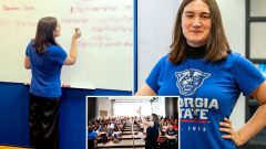 Georgia State University math whiz, 19, graduates with degree in 14 months