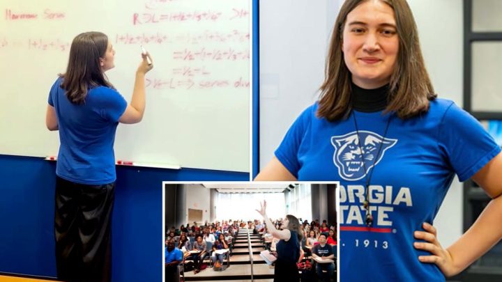 Georgia State University math whiz, 19, graduates with degree in 14 months