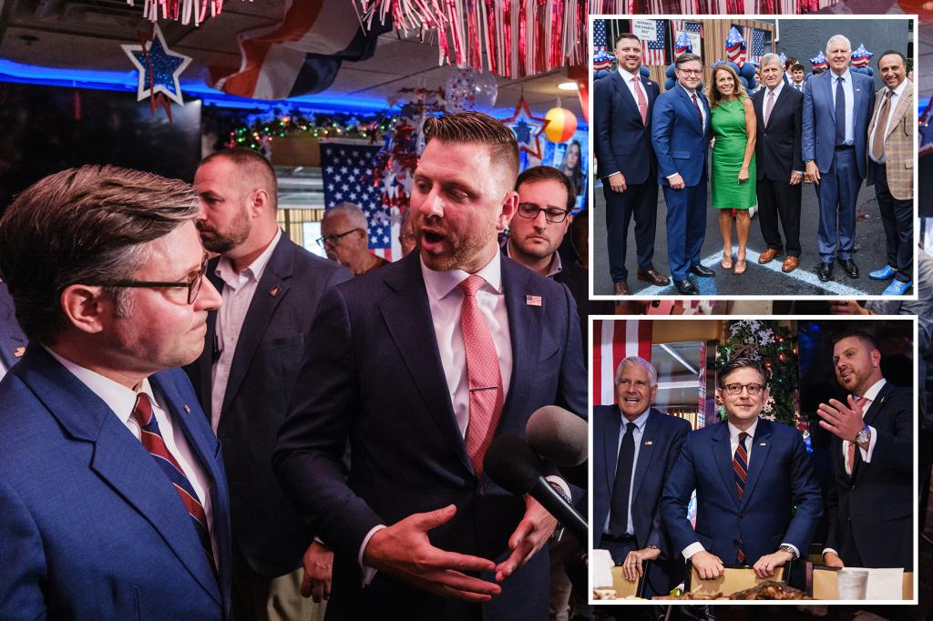 Speaker Johnson slams Suozzi as ‘Marxist’ as he stumps for GOP congressional hopeful LiPetri on Long Island