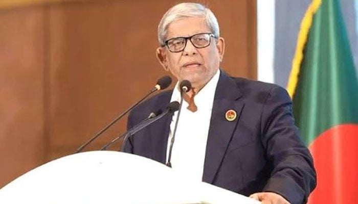نومنتخب بنگلادیشی صدر مرزا آج عہدے کاحلف اٹھائیں گے