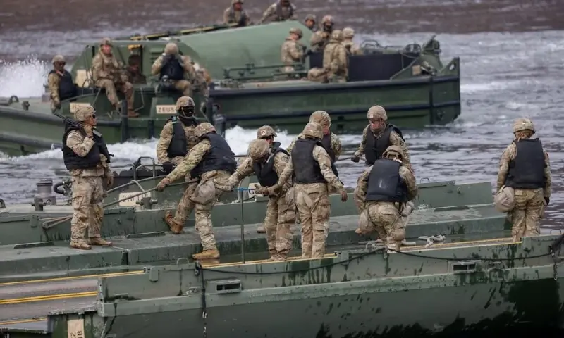 Trump orders Pentagon to cut back military exercises with South Korea, citing costs and lack of help with Iran