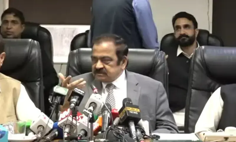 Rana Sanaullah says LA-14 winner has joined PML-N, raising party's AJK election tally to 25