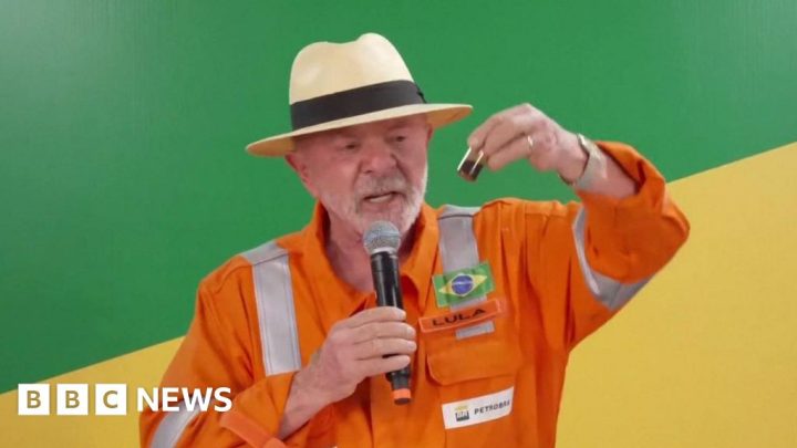 Brazil's President Lula hails oil discovery near Amazon riverEnvironmentalists have heavily criticised the exploratory drilling in the sea off the mouth of the Amazon.5 hrs agoLatin America