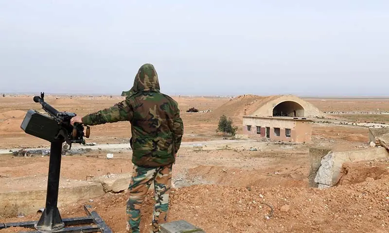 Israeli airstrikes hit Syrian airbase, US envoy concerned over escalation