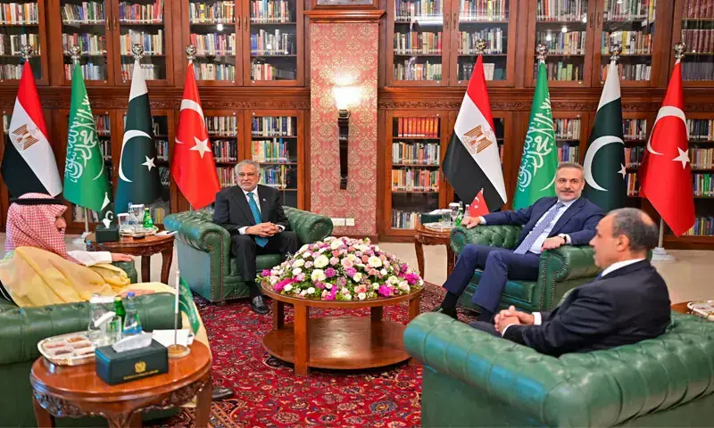 Turkiye's Fidan invites Dar to attend meeting in Istanbul with Saudi, Egypt foreign ministers