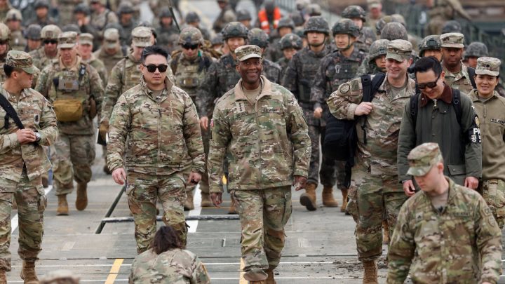 Democrats rebuke Trump over scaling back military drills with South Korea