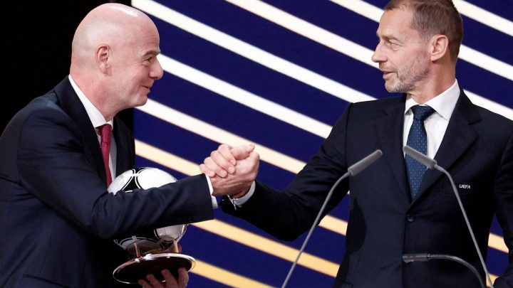 Ceferin won’t challenge Infantino for FIFA presidency but tells him to quit