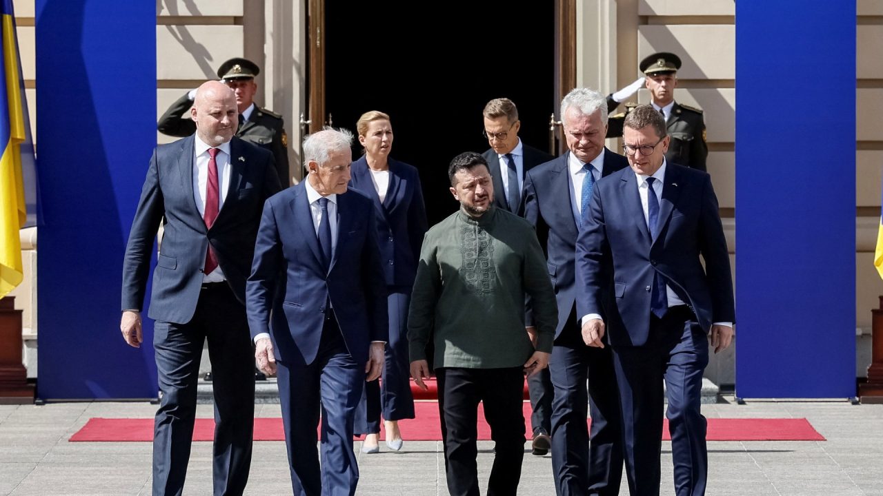 Ukraine’s allies convene in Kyiv as Zelenskyy seeks air defence boost