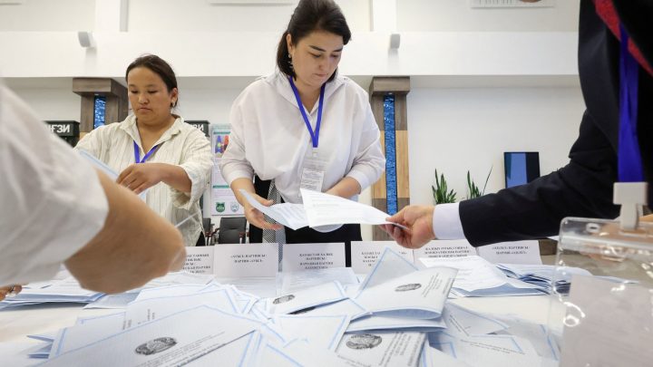 Kazakhstan’s newly formed pro-government party wins parliamentary election