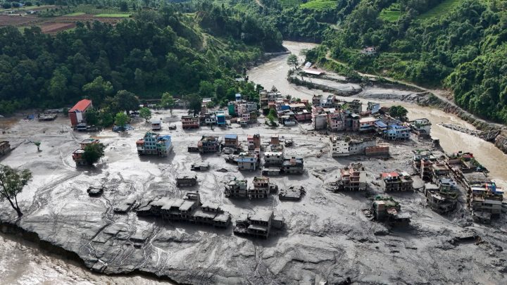 Photos: More than 1,300 missing in Nepal and Tibet after deadly floods
