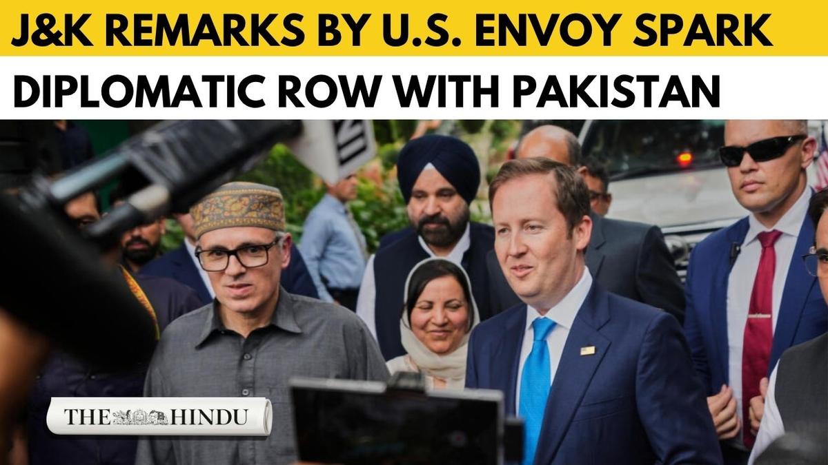 Watch: Pakistan protests U.S. envoy’s ‘J&K is part of India’ remark