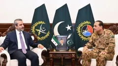 Syrian FM meets CDF Asim Munir, discusses defence and security cooperation