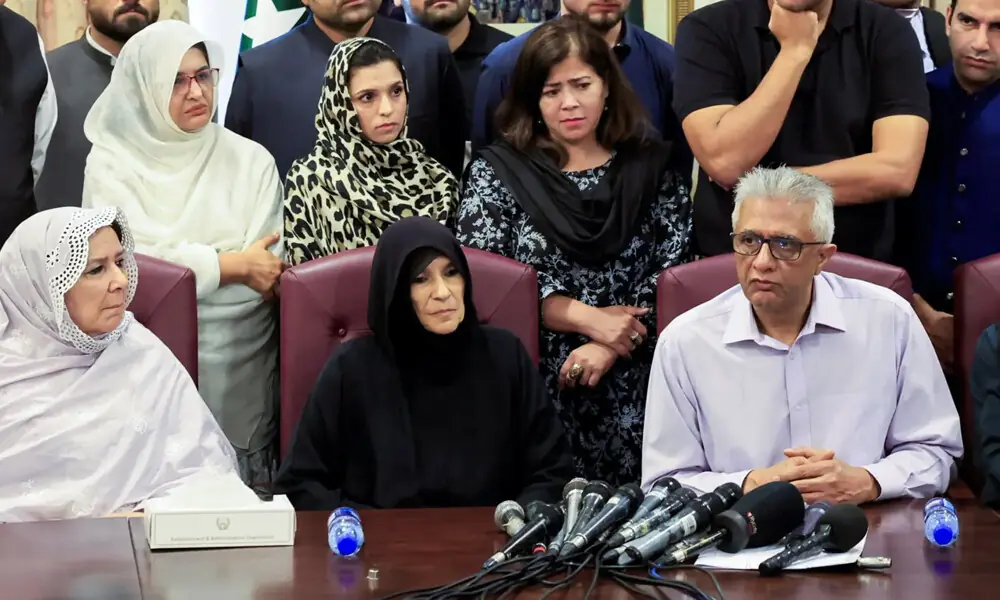 Imran Khan healthy but suffering anxiety due to isolation, says sister