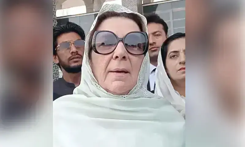 Imran Khan’s sister Noreen Niazi meets him in Adiala jail for second consecutive week