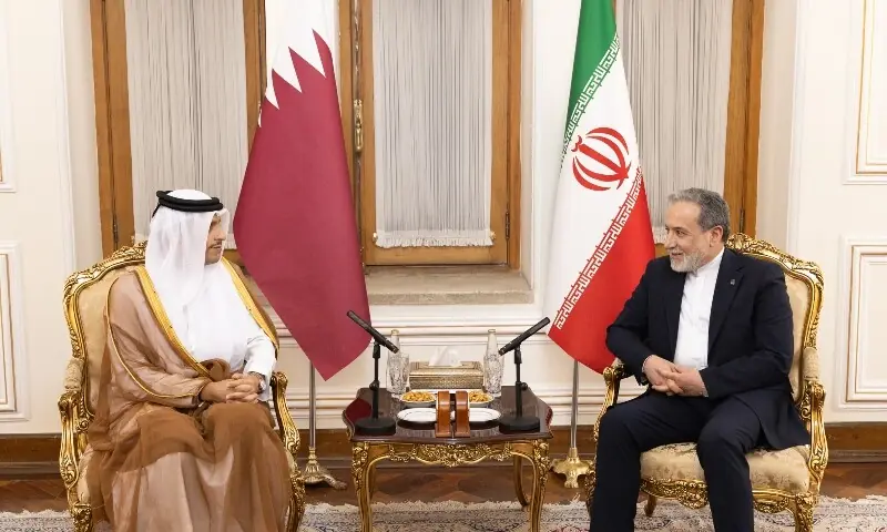 Qatari PM holds Tehran talks