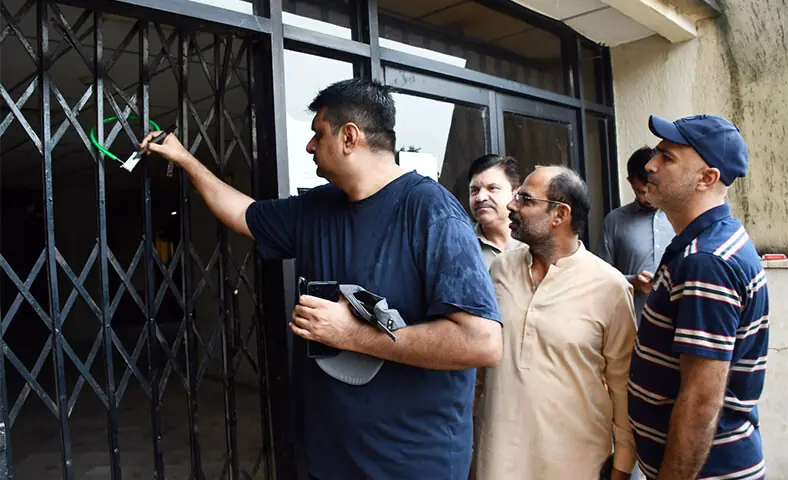 High-rises sealed, three Islamabad hospitals fined over fire safety violations