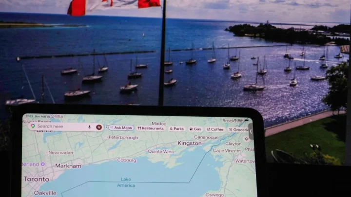 Google Maps renames Lake Ontario ‘Lake America’ in US — but not Canada