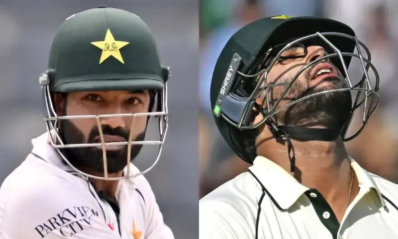 Seven players, including Rizwan and Imam, dropped after second Test defeat in England: PCB