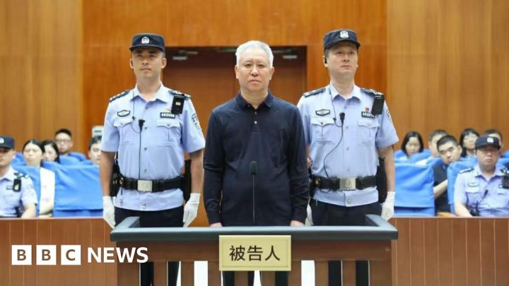 Founder of collapsed Chinese property giant Evergrande sentenced to life in prisonHui's sentencing marks a key moment in the fallout from Evergrande's collapse, which shook China's property sector.7 mins agoBusiness