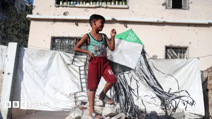 Israel warns of 'forceful' response to kites flown from Gaza