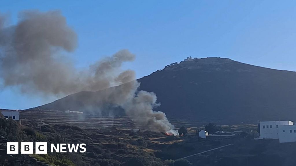 British couple killed in helicopter crash on Greek island, local media reportThe couple were on their honeymoon and were killed in the crash alongside their pilot, according to Greek media.16 mins agoEurope