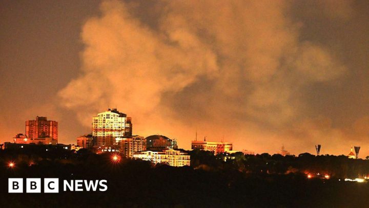 Russia unleashes 'massive attack' on Kyiv, killing at least fiveKyiv Mayor Vitali Klitschko said a children's hospital had been damaged in the overnight strikes.Just nowEurope
