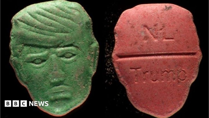 Dutch institute issues 'red alert' over Trump-shaped ecstasy pills