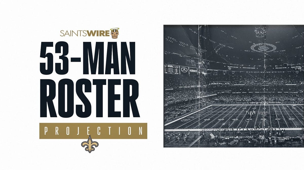 Updated Saints 53-man roster projection after two preseason games