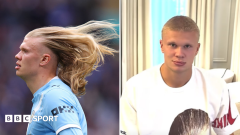 'New season, new trim' – Haaland reveals buzzcut