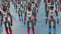 Chinese humanoid robots smash human records in 100m sprint and high jump at Beijing robot games