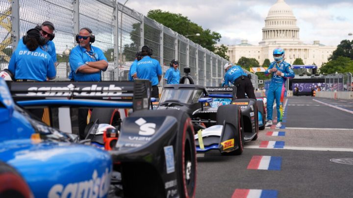 Trump will kick off the IndyCar race in the Beast before cars zoom through Washington’s streets