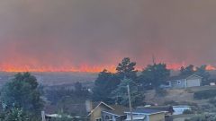 Wildfire started by humans approaches Reno, Nevada, forcing thousands of evacuations
