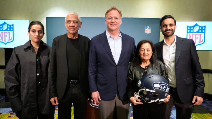 NFL owners unanimously approve the sale of the Seahawks to Vinod Khosla and his family
