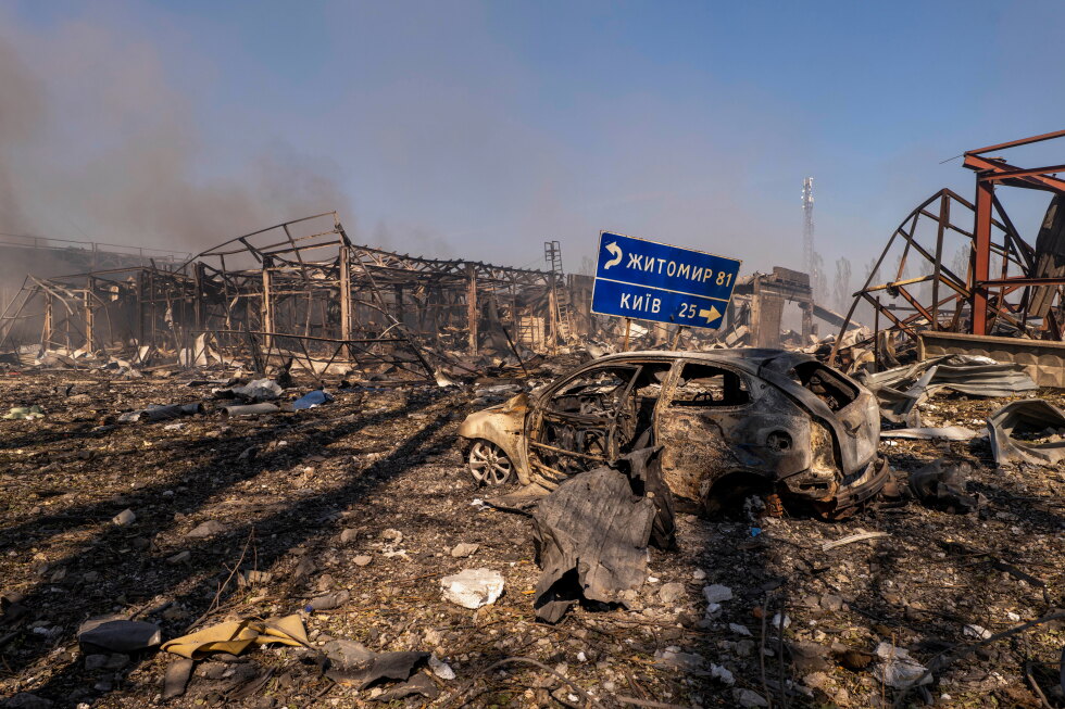 Russian strike on a Ukrainian warehouse kills 37 in the war's deadliest attack this year