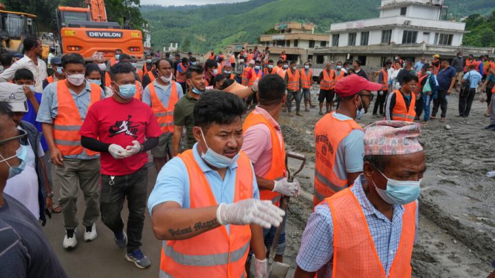 Hundreds of workers feared stuck in hydropower tunnels as Nepal flood deaths cross 900