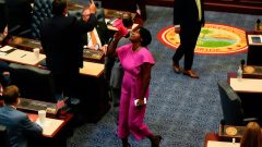 Democratic socialist Angie Nixon won Tuesday’s primary in Florida. Can she win in November?