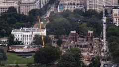 Supreme Court’s chief justice allows work on Trump’s $400M White House ballroom to continue for now