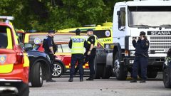 An 18-year-old with a sword attacks a school in Sweden, leaving 1 dead and 2 injured