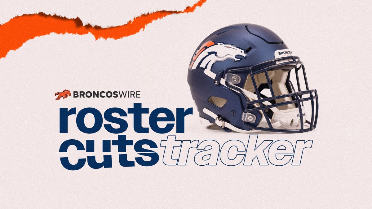 Denver Broncos roster cuts tracker: 38 moves on deck