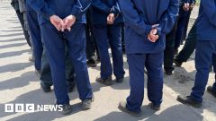 Captured Ukrainian-born soldiers tell BBC why they fought for RussiaMen born in Ukraine who fought for Russia are tried for treason, but at a prisoner of war camp in western Ukraine, many believe they were defending their homeland.9 mins agoEurope