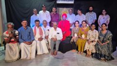 Theatrical rendition of Prabhushankar’s Beragu receives good response in Shivamogga