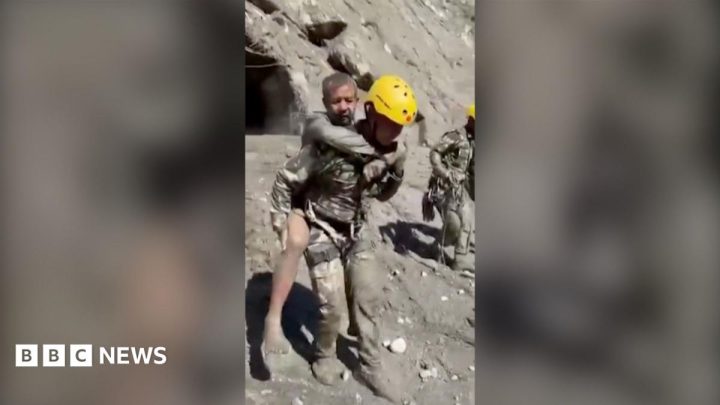 Nepal army rescues survivors from hydropower tunnel