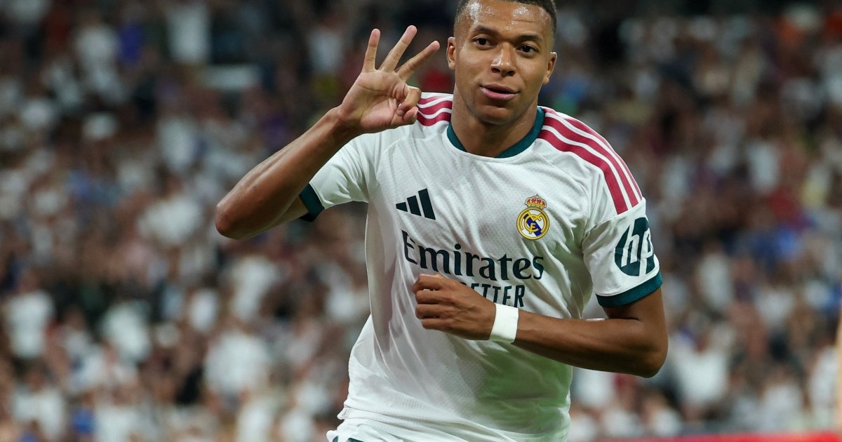 Mbappe hat-trick fires Real Madrid to 4-1 win against Sociedad
